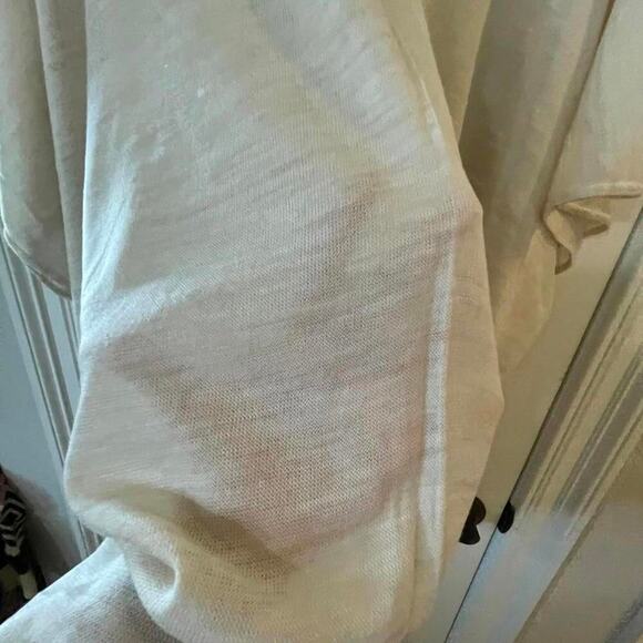 Chic Lightweight Beige Kimono Cardigan for Effortless Style NWT - Picture 5 of 5